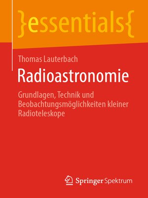 cover image of Radioastronomie